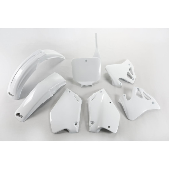 UFO PLASTIC SET HONDA CR 125 / 250 '95-97, WHITE