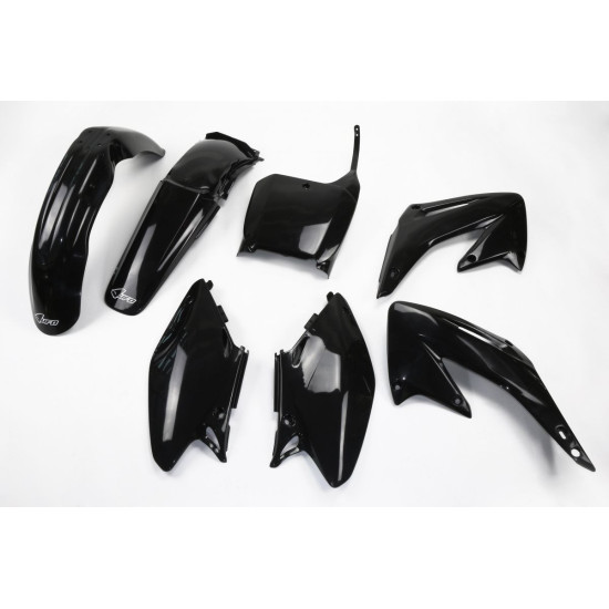 UFO PLASTIC SET HONDA CR 125 / 250 '02-03 BLACK