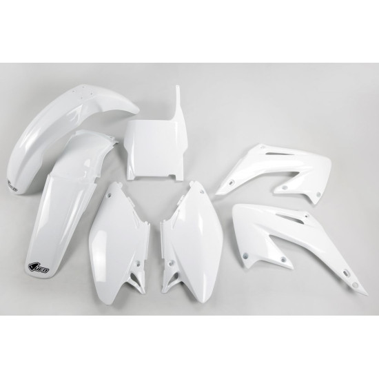 UFO PLASTIC SET HONDA CR 125 / 250 '04-'07, WHITE