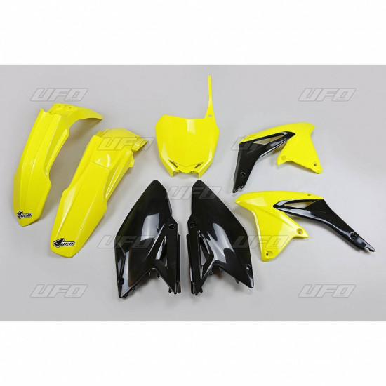 UFO PLASTIC SET SUZUKI RMZ 450 '08-'17 OEM COLOR '17 (YELLOW/BLACK) (SU417E999K)