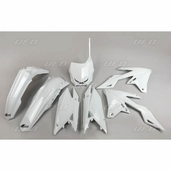 NSO PLASTIKINIS RINKINYS SUZUKI RMZ 250 '19-'25, RMZ 450 '18-'25 WHITE (SU418E041)