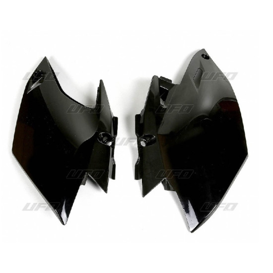 UFO REAR SIDE PANELS YAMAHA WRF 450 '12-'13 BLACK