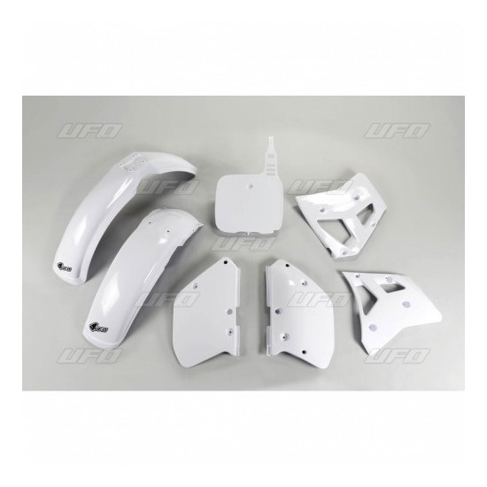 UFO PLASTIC SET YAMAHA YZ 250 '90 OEM COLOR (WHITE) (YA293E999)