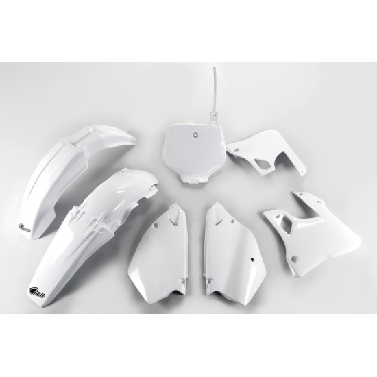 UFO PLASTIC SET YAMAHA YZ 125 '96-'99, YZ 250 '96-'99 OEM COLOR '96-'97 (WHITE) (YA294E999W)