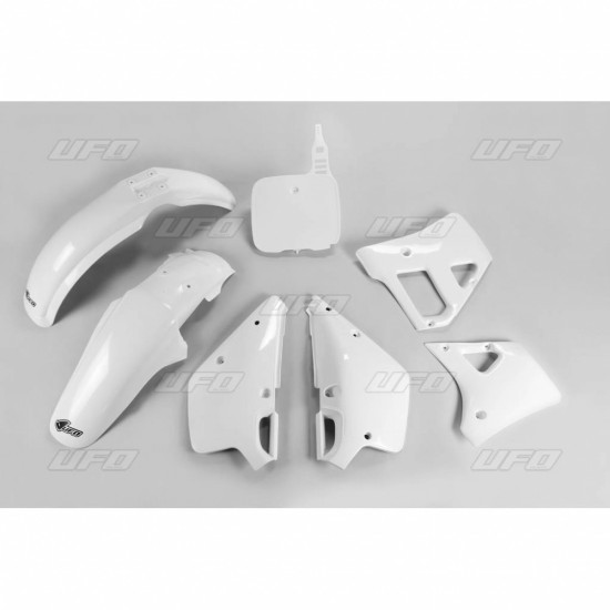 UFO PLASTIC SET YAMAHA YZ 125 '91 OEM COLOR (WHITE) (YA297E999)