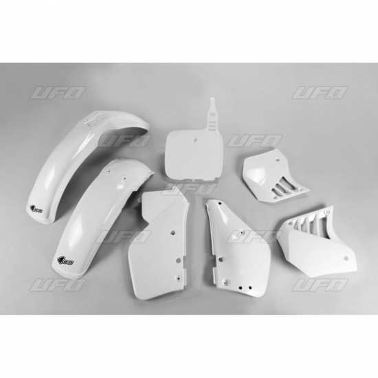 UFO PLASTIC SET YAMAHA YZ 125 '87-'88 OEM COLOR (WHITE) (YA299E999)