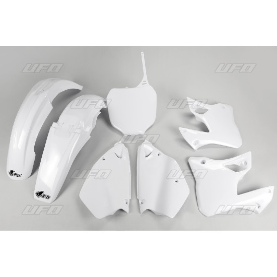 UFO PLASTIC SET YAMAHA YZ 125 / 250 '00-'01 COLOR WHITE (YA300E046)