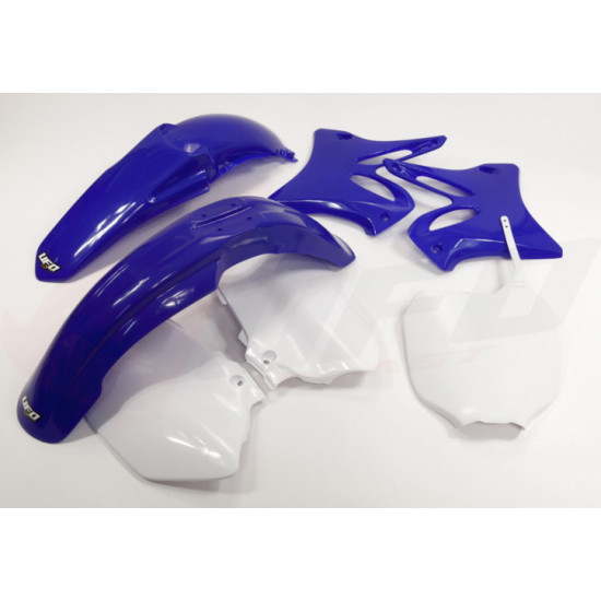 UFO PLASTIKINIŲ DALIŲ RINKINYS YAMAHA YZ 125 / 250 '02-'05 OEM SPALVA (BALTA / MĖLYNA) (YA301E999)