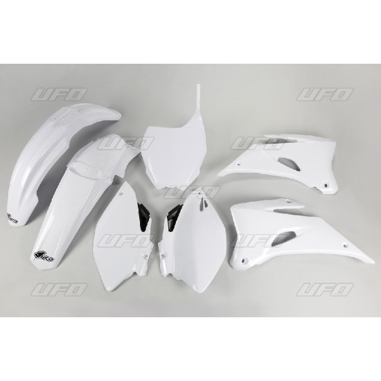 UFO PLASTIC SET YAMAHA YZF 250 '06-'09, YZF 450 '06-'09 WHITE (YA305E046)