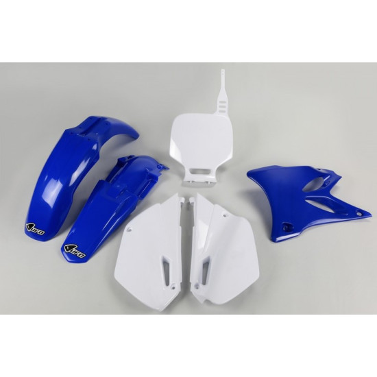 UFO PLASTIC SET YAMAHA YZ 85 '02-'14 OEM COLOR (WHITE/BLUE) (YA306E999)