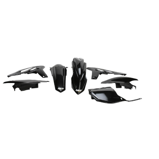 UFO PLASTIKINIS KOMPLEKTAS YAMAHA YZF 250 '10 JUODA SPALVA (YA308E001)