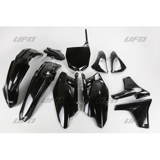 UFO PLASTIKINIŲ DALIŲ RINKINYS YAMAHA YZF 450 '11-'12 JUODAS (YA311E001)
