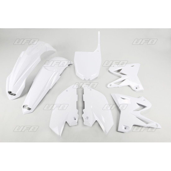 UFO PLASTIKINIŲ DALIŲ RINKINYS YAMAHA YZ 125 / 250 '02-'14, PERDIRBTAS, BALTA SPALVA (YA312E046)