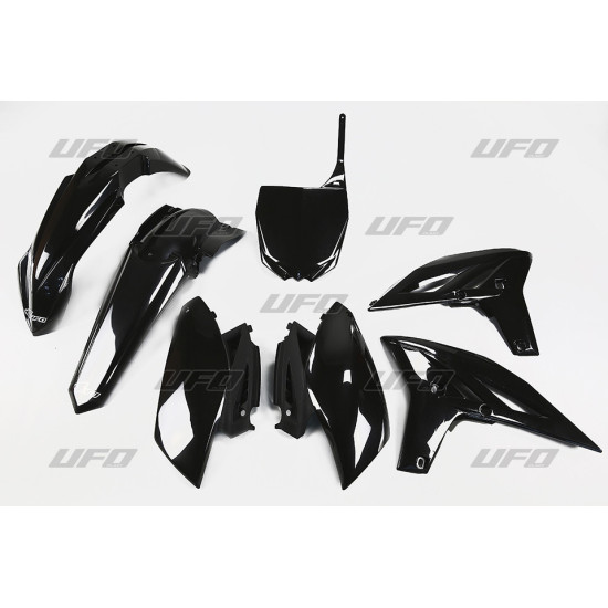 UFO PLASTIKINIŲ DALIŲ RINKINYS YAMAHA YZF 250 '11-'13 JUODAS (YA316E001)