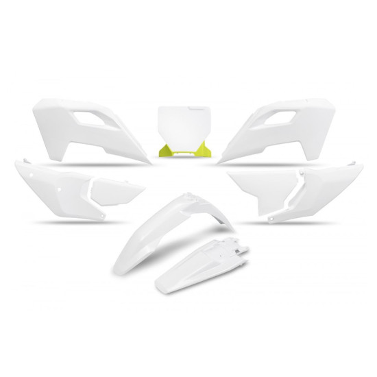 UFO PLASTIKINIS RINKINYS HUSQVARNA TC 125 / 250 '23-'24, FC 250 / 350 / 450 '23-'24, FX 350 / 450 '23-'24, TX 300 '24, S