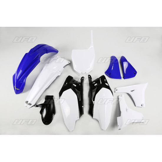 UFO PLASTIKINIS KOMPLEKTAS YAMAHA YZF 450 '11-'13 OEM SPALVA '13 (MĖLYNA/BALTA/JUODA) (YA317E999)