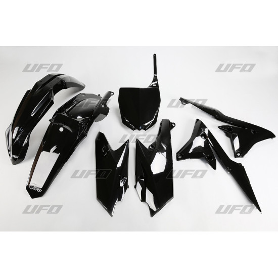 UFO PLASTIKINIŲ DALIŲ RINKINYS YAMAHA YZF 250 '14-'18, YZF 450 '14-'17 JUODAS (YA318E001)