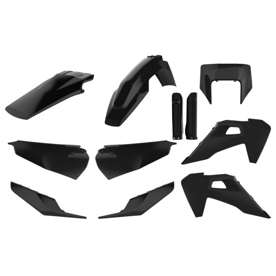 POLISPORT PLASTIKINIS RINKINYS (PILNAS RINKINYS) HUSQVARNA TE / FE TPI '20-'23 SU PRIEKINIO ŽIBINTO APSAUGA (8668700002)