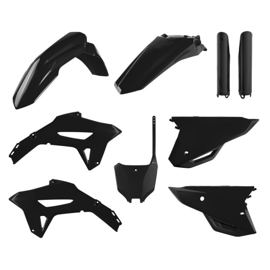 POLISPORT PLASTIC SET (FULL KIT) HONDA CRF 250R '22-'24 CRF 450R '21-'24 INCLUDES FRONT PLATE (8670700003) AND SHOCK ABS