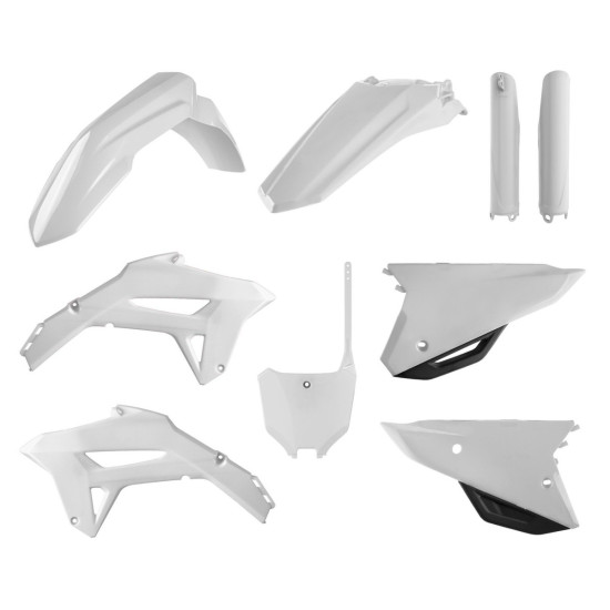 POLISPORT PLASTIKINIS RINKINYS (PILNAS RINKINYS) HONDA CRF 250R '22-'24 CRF 450R '21-'24 ĮSKAITANT PRIEKINĘ PLOKŠTELĘ (8