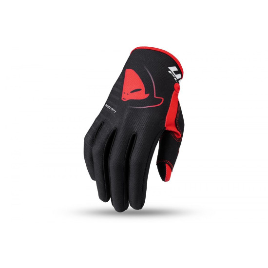 UFO gloves SKILL KIMURA CROSS / E-BIKE color black red size XL - UFO collection 2022