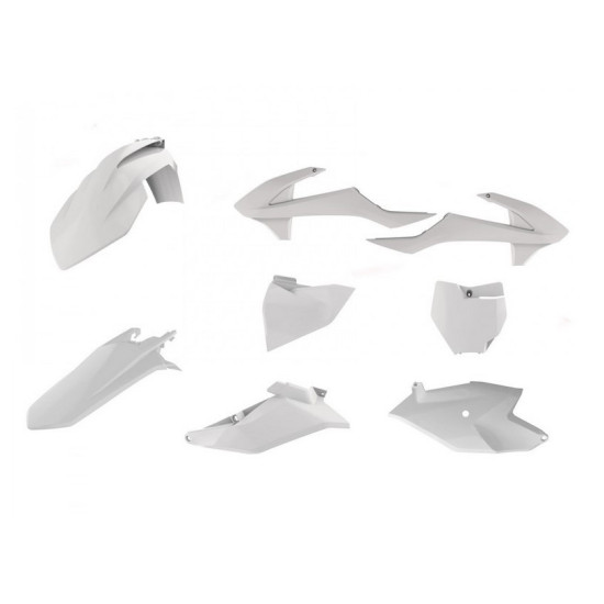 POLISPORT PLASTIC SET KTM SX 85 '18-'24 COLOR WHITE