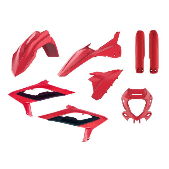 POLISPORT PLASTIKINIS RINKINYS (PILNAS RINKINYS) BETA RR 2T / 4T '23-'24 ĮSKAITANT ŽIBINTŲ DANGTELĮ (8667300004) IR AMOR