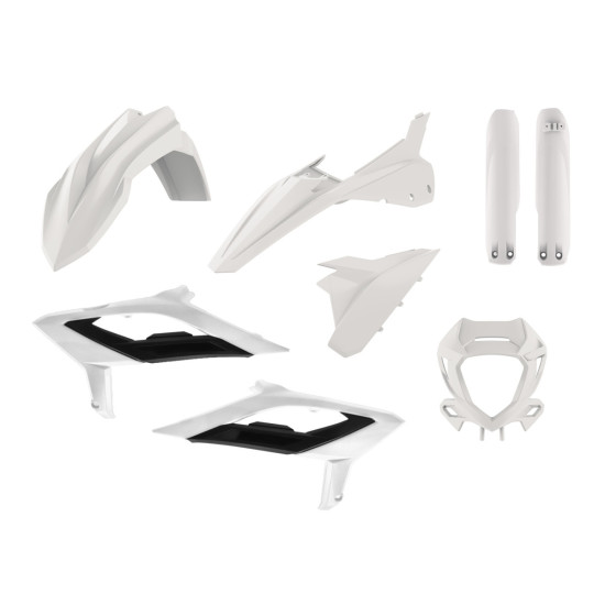 POLISPORT PLASTIKINIS RINKINYS (PILNAS) BETA RR 2T / 4T '23-'24 SU ŽIBINTŲ DANGTELIU (8667300004) IR AMORTIZATORIŲ DANGT