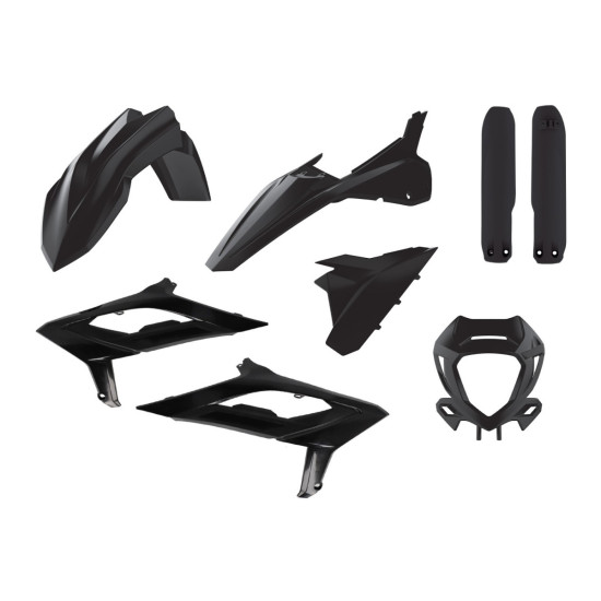 POLISPORT PLASTIC SET (FULL KIT) BETA RR 2T / 4T '23-'24 INCLUDES LAMP COVER (8667300002) AND SHOCK ABSORBER COVERS (839