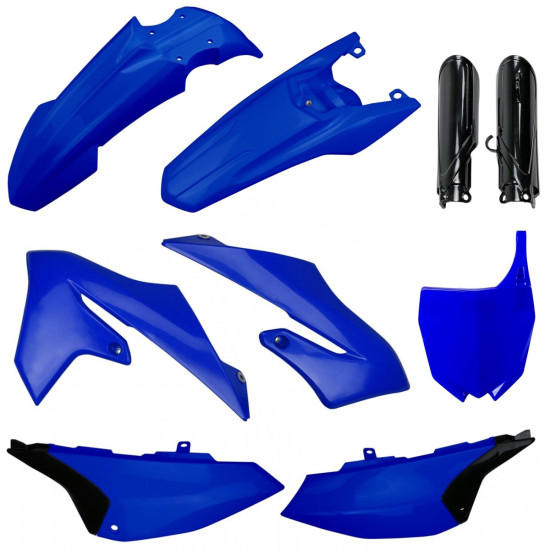POLISPORT PLASTIKINIS RINKINYS (PILNAS RINKINYS) YAMAHA YZ 65 '19-'26 ĮSKAITANT PRIEKINĘ PLOKŠTELĘ (8665500002) IR AMORT