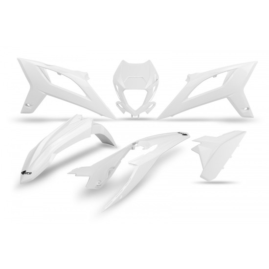 UFO PLASTIC SET BETA RR 125 / 250 / 300 / 350 / 400 / 450 '23-'24 COLOR WHITE