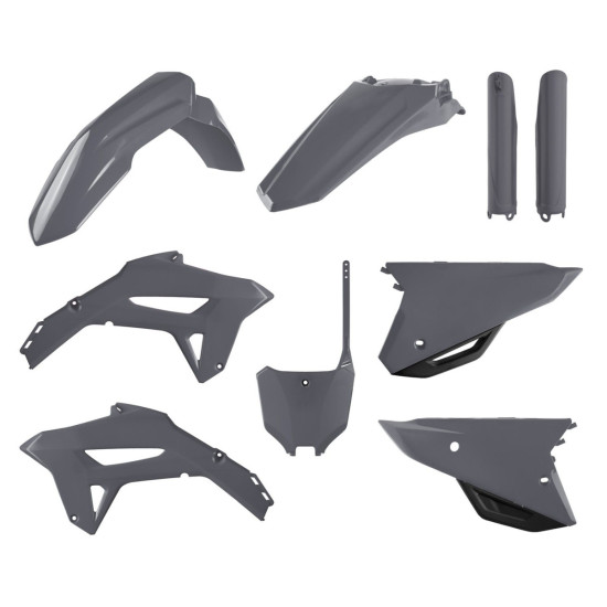 POLISPORT PLASTIC SET (FULL KIT) HONDA CRF 250R '22-'24 CRF 450R '21-'24 INCLUDES FRONT PLATE (8670700004) AND SHOCK ABS