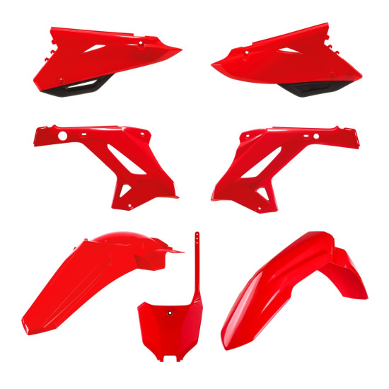 POLISPORT PLASTIC SET HONDA CR 125 / 250 '00-'01 (RESTYLING FOR 2022 MODEL) RED