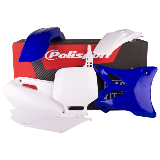 POLISPORT PLASTIKINIŲ DALIŲ RINKINYS YAMAHA YZ 85 '02-'14 SPALVA MĖLYNA BALTA