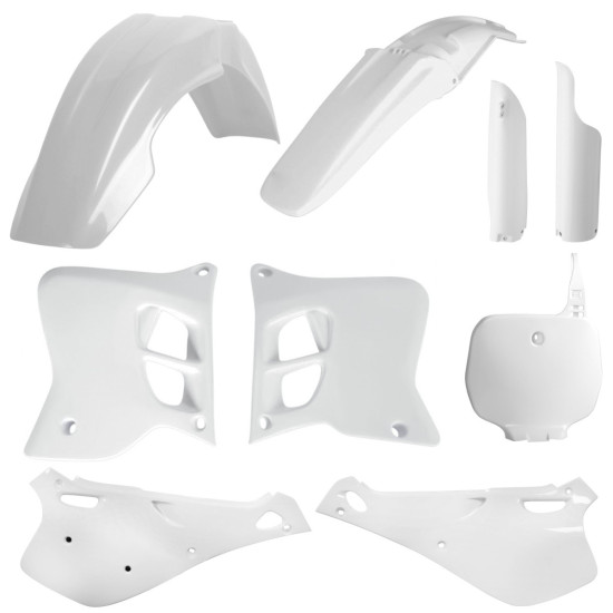 POLISPORT PLASTIKINIS RINKINYS (PILNAS RINKINYS) YAMAHA YZ 125 / 250 '93-'95 ĮSKAITANT PRIEKINĘ PLOKŠTELĘ (8674000001) I