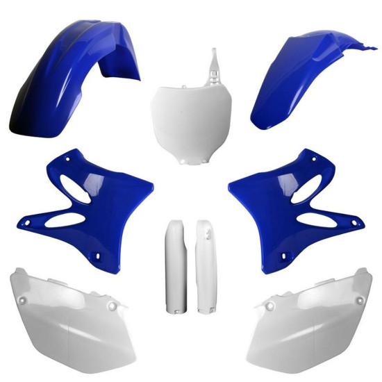 POLISPORT PLASTIKINIS RINKINYS (PILNAS RINKINYS) YAMAHA YZ 125 / 250 '05 ĮSKAITANT PRIEKINĘ PLOKŠTELĘ (8658000001) IR AM