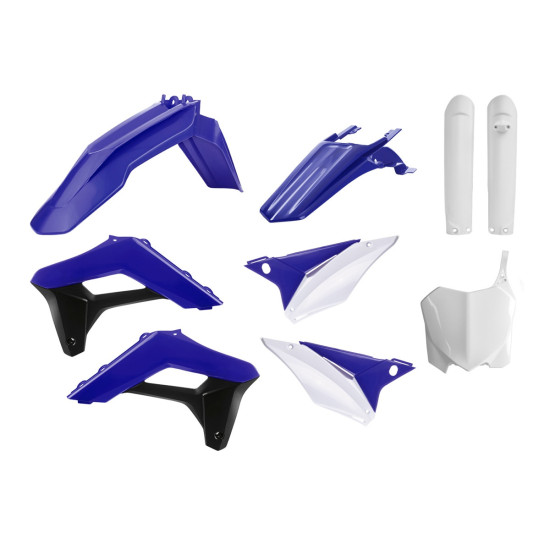 POLISPORT PLASTIKINIS RINKINYS (PILNAS RINKINYS) SHERCO SC / SC-F '17-'23 ĮSKAITANT PRIEKINĘ PLOKŠTELĘ (8656700001) IR A