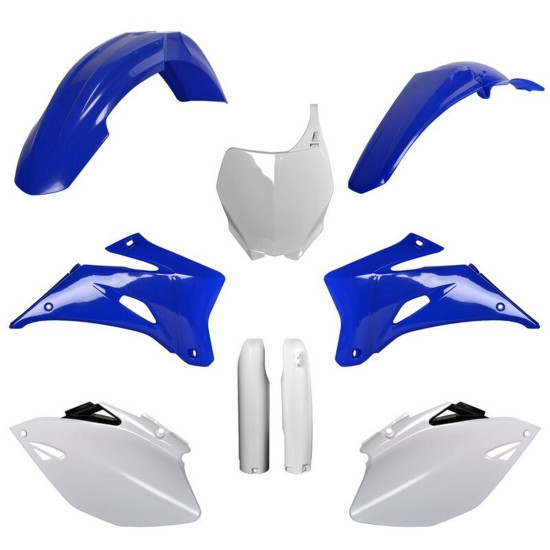 POLISPORT PLASTIKINIŲ DALIŲ RINKINYS (PILNAS RINKINYS) YAMAHA YZ 250F '06-'07 YZ 450F '06-'07 ĮSKAITANT PRIEKINĘ PLOKŠTE