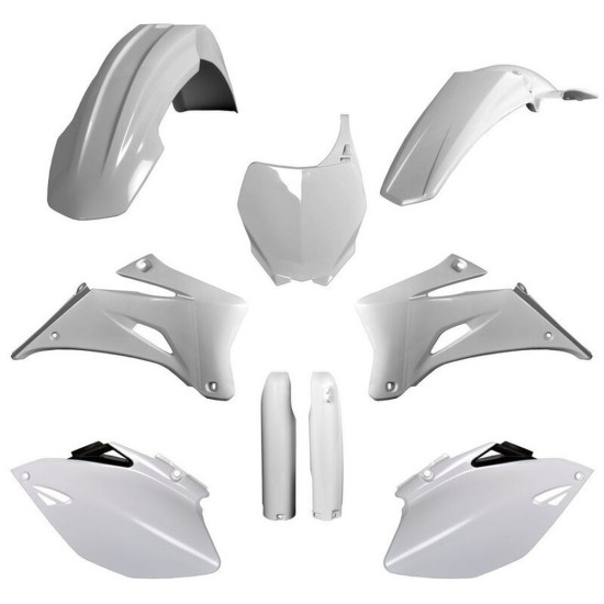POLISPORT PLASTIC SET (FULL KIT) YAMAHA YZ 250F '06-'07 YZ 450F '06-'07 INCLUDES FRONT PLATE (8658100001) AND SHOCK ABSO