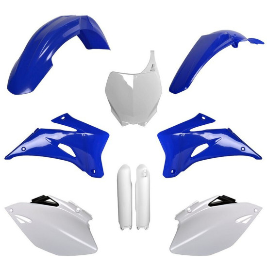 POLISPORT PLASTIC SET (FULL KIT) YAMAHA YZ 250F '08-'09 YZ 450F '08-'09 INCLUDES FRONT PLATE (8658100001) AND SHOCK ABSO