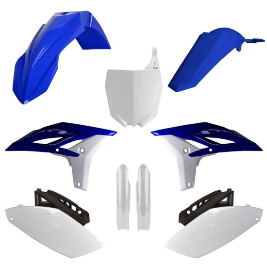 POLISPORT PLASTIKINIS RINKINYS (PILNAS RINKINYS) YAMAHA YZ 250F '10-'13 ĮSKAITANT PRIEKINĘ PLOKŠTELĘ (8678400001) IR AMO