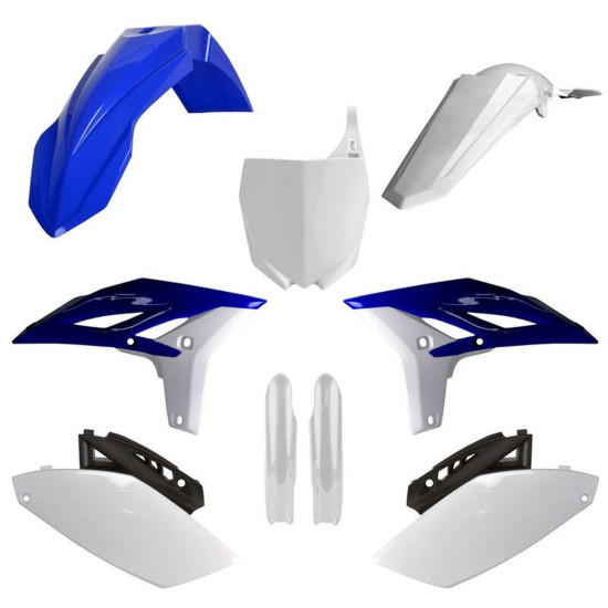 POLISPORT PLASTIKINIS RINKINYS (PILNAS RINKINYS) YAMAHA YZ 250F '10-'13 ĮSKAITANT PRIEKINĘ PLOKŠTELĘ (8678400001) IR AMO