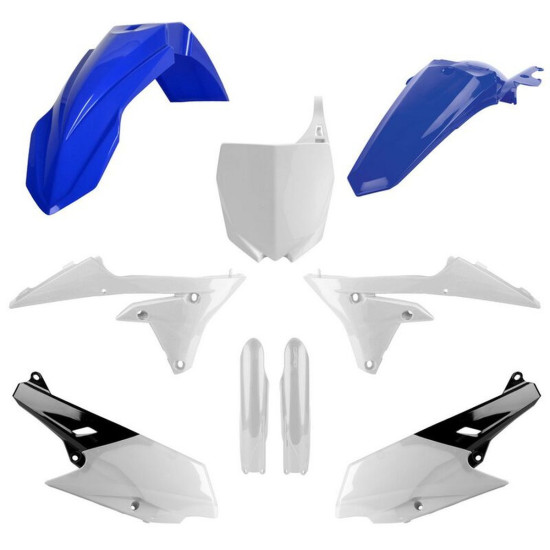 POLISPORT PLASTIKINIS RINKINYS (PILNAS RINKINYS) YAMAHA YZ 250F '14-'18 YZ 450F '14-'17 ĮSKAITANT PRIEKINĘ PLOKŠTELĘ (86