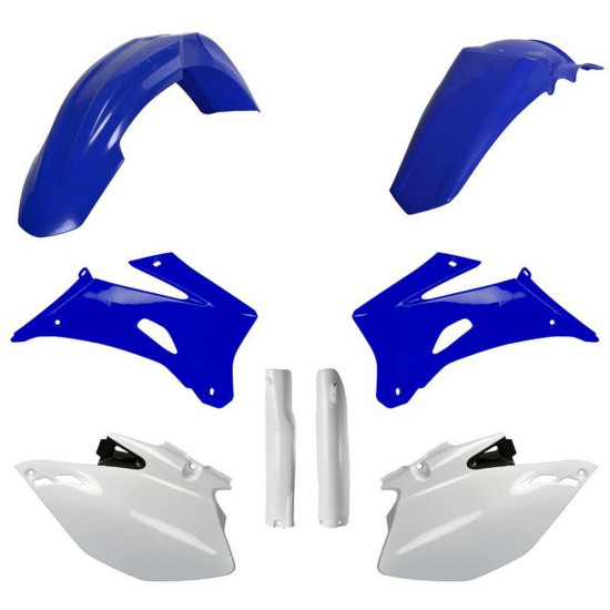 POLISPORT PLASTIKINIS RINKINYS (PILNAS RINKINYS) YAMAHA WR 250F '07-'14 WR 450F '07-'11 ĮSKAITANT AMORTIZATORIŲ DANGTELI