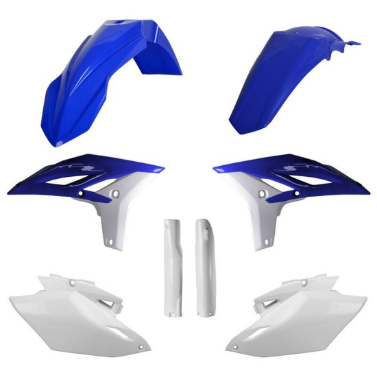 POLISPORT PLASTIKINIS RINKINYS (PILNAS RINKINYS) YAMAHA WR 450F '12-'15 SU AMORTIZATORIŲ DANGTELIAIS (8398200001) SPALVA
