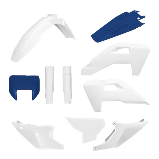POLISPORT PLASTIKINIS RINKINYS (PILNAS RINKINYS) HUSQVARNA TE / FE '26 ĮSKAITANT PRIEKINIO ŽIBINTO DANGTELĮ (8681500004)