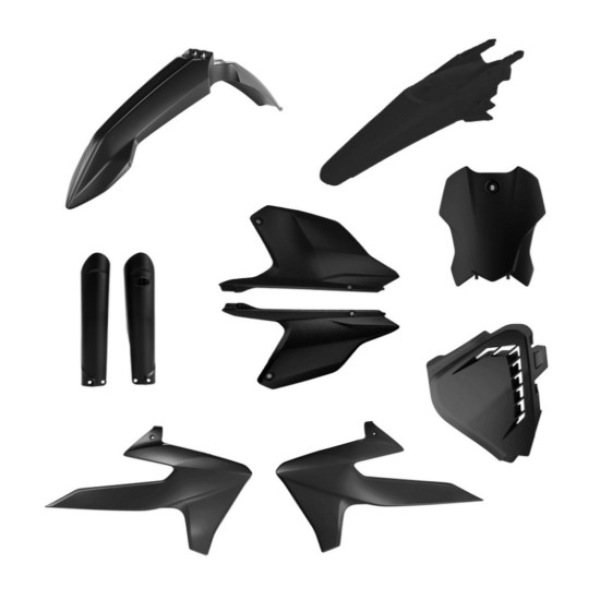 ACERBIS PLASTIKINIŲ DALIŲ RINKINYS TRIUMPH TF 250 X 24-26, TF 450 X / RC 25-26 JUODAS
