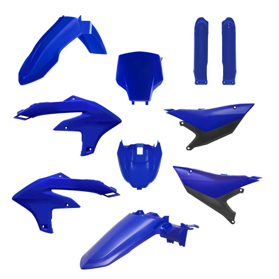 POLISPORT PLASTIC SET (FULL KIT) YAMAHA YZ 450F '26 INCLUDES FRONT PLATE (8681600001) AND SHOCK ABSORBER COVERS (8352300