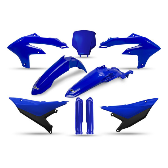 UFO 2026/03 PLASTIKINIS KOMPLEKTAS (PILNAS) SU TELESKOPINIAIS (AMORTIZATORIAUS) DANGTELIAIS YAMAHA YZF 450 (YZ 450 F) '2