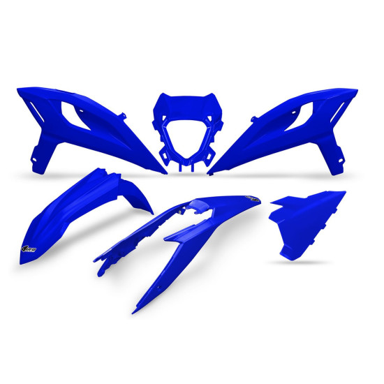 UFO 2026 / 03 PLASTIKINIS RINKINYS BETA RR 2T / 4T 250 / 300 / 350 / 400 / 450 '25-'26 SPALVA MĖLYNA